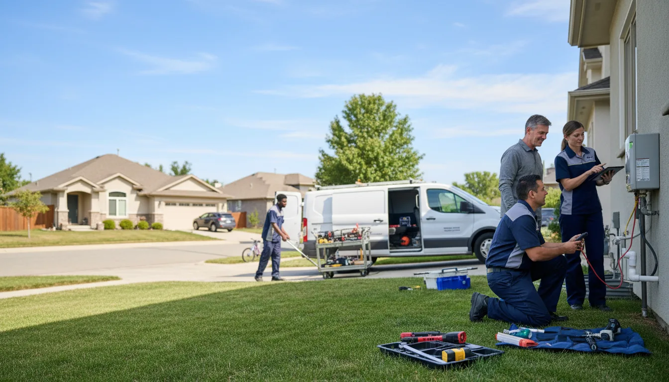 Tankless water heater service in Henning, MN